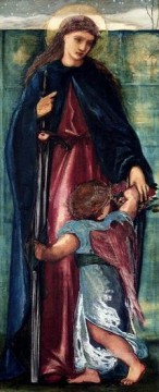 Saint Dorothy PreRaphaelite Sir Edward Burne Jones Oil Paintings